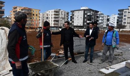 50 dönümlük devasa parkta çalışmalar sürüyor