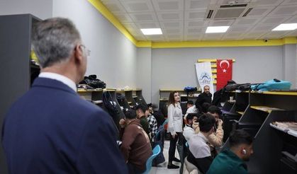 BAŞKAN KUŞ: GENÇLERE DESTEK OLMAYA DEVAM EDECEĞİZ