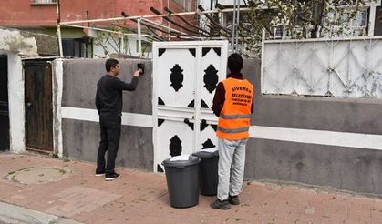 Siverek'te 'çöp konteynersiz yaşam' projesi başladı