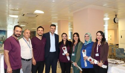 DÜNYA HEMŞİRELER GÜNÜ REKTÖR GÜLLÜOĞLU’NUN KATILIMIYLA KUTLANDI