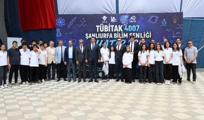 ŞANLIURFA’DA “BİLİM ŞENLİĞİ” BÜYÜK İLGİYLE BAŞLADI