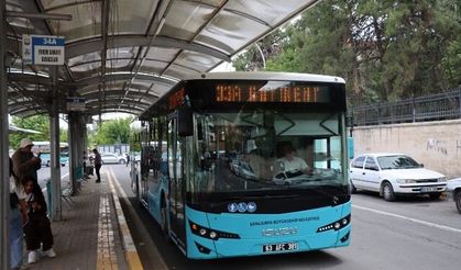 ŞANLIURFA’DA KURBAN BAYRAMI’NDA TOPLU ULAŞIM ÜCRETSİZ