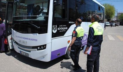 ŞANLIURFA’DA TOPLU TAŞIMA ARAÇLARI MERCEK ALTINDA