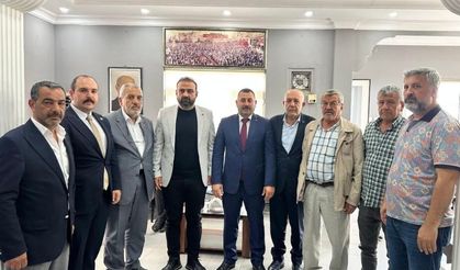 Haltanlılar Derneği’nden MHP İl Başkanı Osman Mutlu’ya Hayırlı Olsun Ziyareti