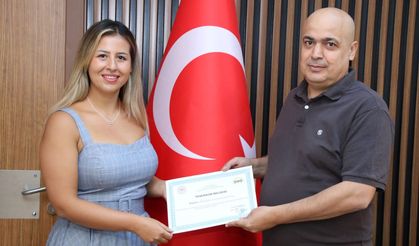 Başhekim Gerger’den Teşekkür Plaketi
