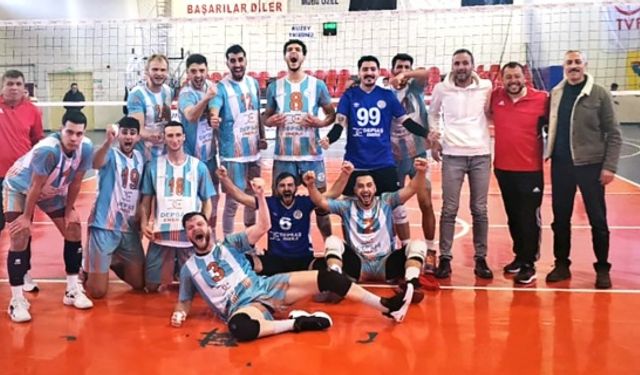 DEPSAŞ ENERJİ VOLEYBOL TAKIMI ZİRVE YARIŞINI SÜRDÜRÜYOR