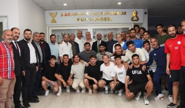 BAŞKAN NİHAT ÇİFTÇİ KARAKÖPRÜ BELEDİYESPOR’U ZİYARET ETTİ