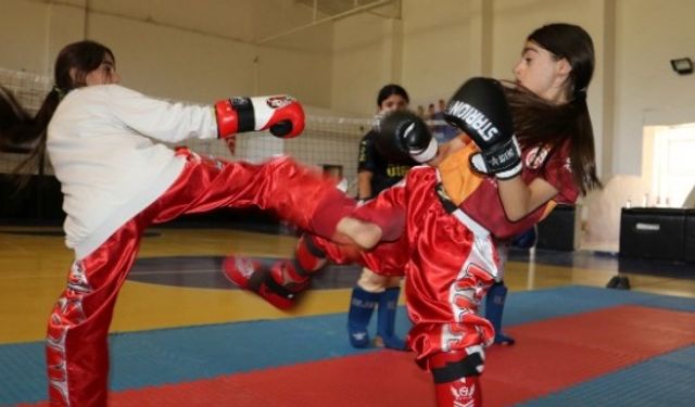 KARAKÖPRÜ’DE GENÇ SPORCULAR TÜRKİYE ŞAMPİYONASINA HAZIRLANIYOR