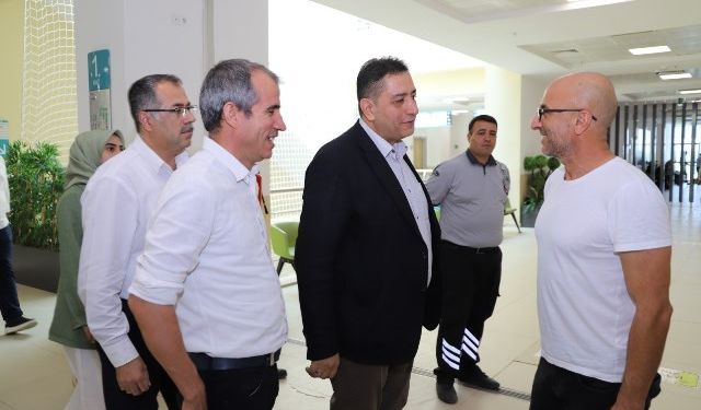 İl Sağlık Müdürü Solmaz; Suruç Devlet Hastanesini yerinde değerlendirdi.