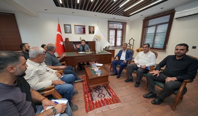 Başkan Bucak, "Ulaşım sorunlarını Büyükşehir ile birlikte çözeceğiz"