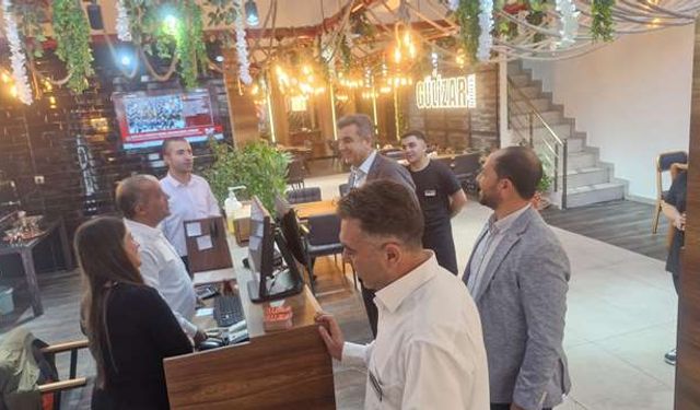 İl Başkanı Günbegi Esnaf Ziyaretlerine Devam Ediyor.