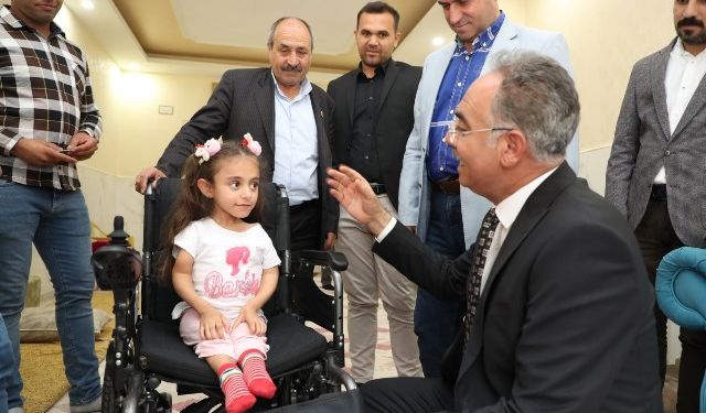 ENGELLİ ÇOCUĞUN HAYALİ GERÇEK OLDU