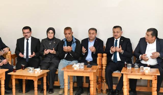 VALİ ŞILDAK AİLELERİN ACISINI PAYLAŞTI
