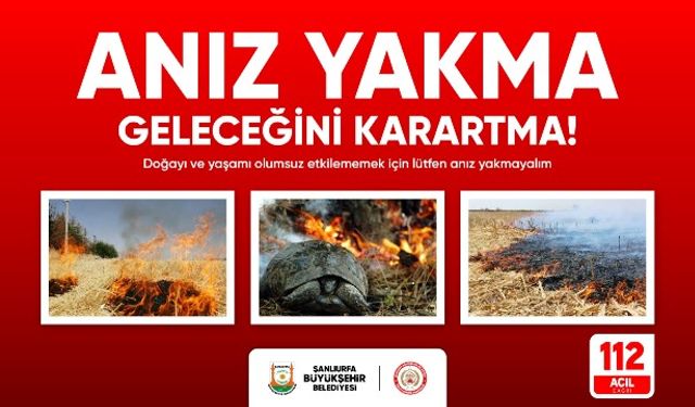 Anız Yakma Geleceğini Karartma