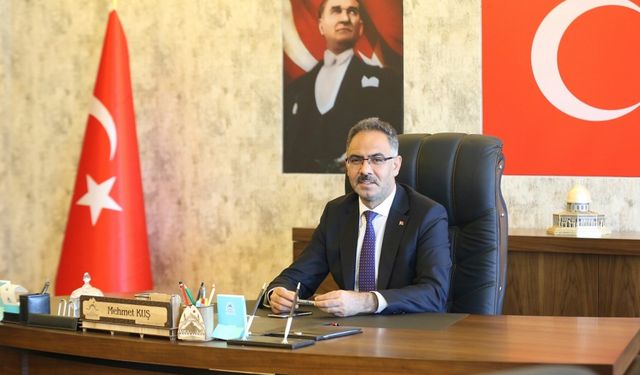 Başkan Kuş, "tüm hemşehrilerimin ve İslam âleminin bayramını en içten duygularımla kutlarım"