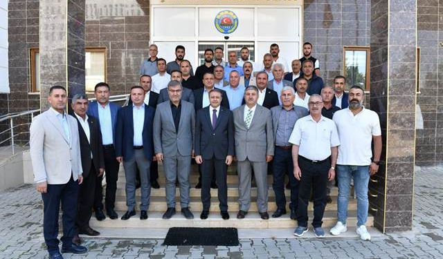 VALİ ŞILDAK, ZİRAAT ODASI VE MİMARLAR ODASINI ZİYARET ETTİ