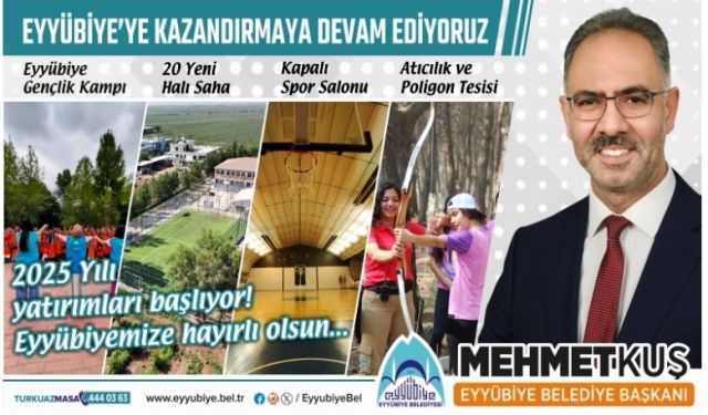 EYYÜBİYE’DE GENÇLİĞE DEV YATIRIM