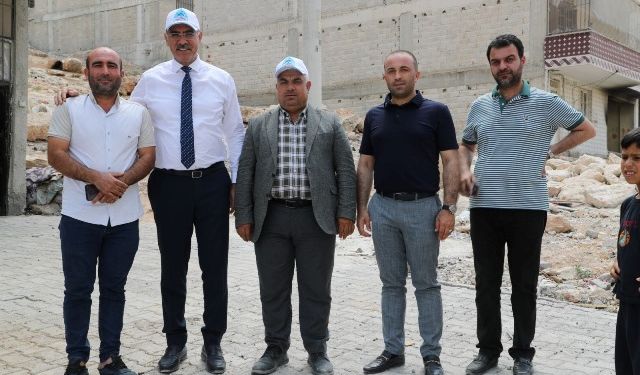 BAŞKAN MEHMET KUŞ OSMANLI MAHALLESİ’NDE İNCELEMELERDE BULUNDU