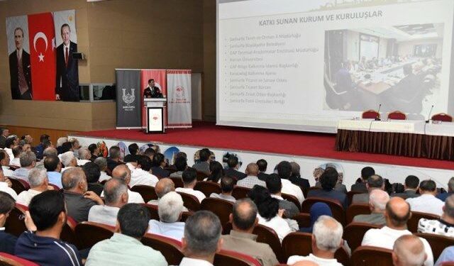 Vali Şıldak, “Şanlıurfa; Tarımda Vizyonu Ve Hedefi Olan Bir Şehir”