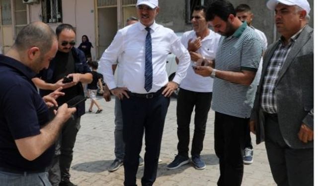 Kurtuluş mahallesi sakinleri Eyyubiye belediye başkanı Mehmet Kuş’a teşekkür etti