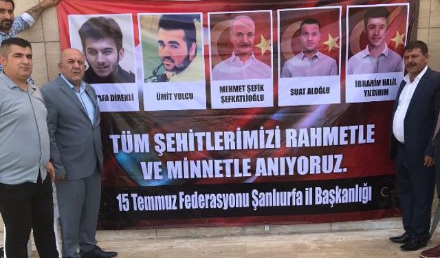 Günbay "aziz şehitlerimizi rahmetle yâd ediyor, tüm gazilerimize şükranlarımı sunuyorum"