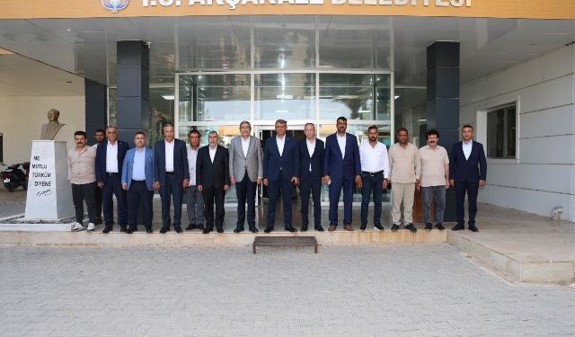 AK Parti Heyetinden Başkan Ayhan’a Ziyaret