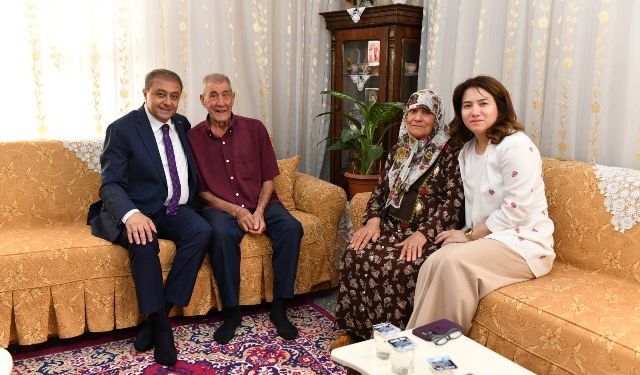 ŞILDAK ÇİFTİNDEN AİLE  ZİYARETLERİ