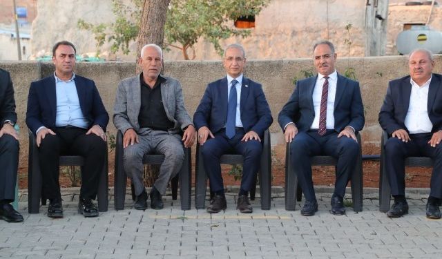 BAŞKAN KUŞ VE MİLLETVEKİLİ DUSAK EYYÜBİYE KIRSAL MAHALLELERİNDE HALKLA BULUŞTU