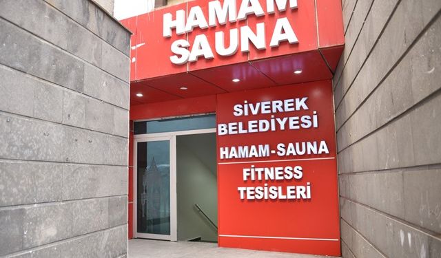 Siverek’te erkekler için hamam ve sauna yeniden hizmete açıldı