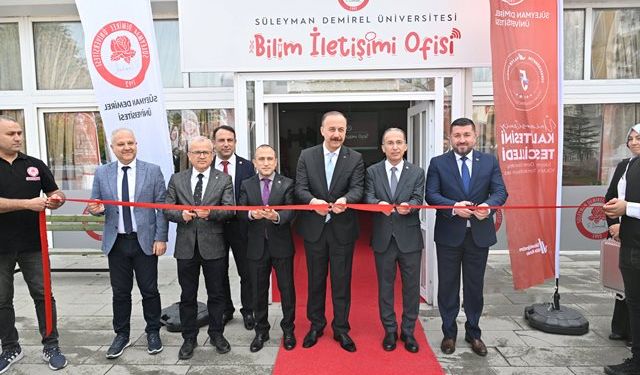 Süleyman Demirel Üniversitesi'nde, Bilim İletişimi Ofisi'nin açılışı gerçekleştirildi