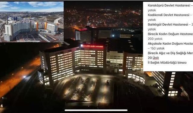 Şanlıurfa Sağlık Yatırımlarıyla Güçleniyor