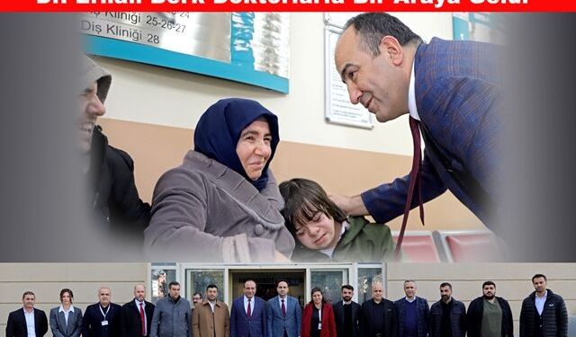 Siverek’te Sağlık Hizmetleri Masaya Yatırıldı: Dr. Erhan Berk Doktorlarla Bir Araya Geldi