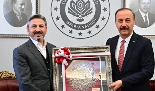 Aydın "Türkiye Yüzyılı hedeflerine Isparta’nın her alanda katkı sunma iradesine yerinde tanıklık ettik,”