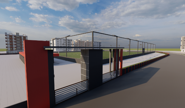 KARAKÖPRÜ’YE YEŞİL ALAN İÇİNDE BİR SPOR TESİSİ YAPILIYOR