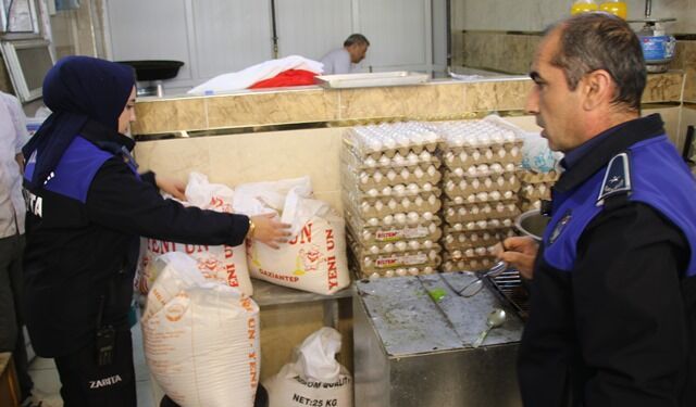 HALİLİYE BELEDİYESİ’NDEN TATLICILARA RAMAZAN DENETİMİ