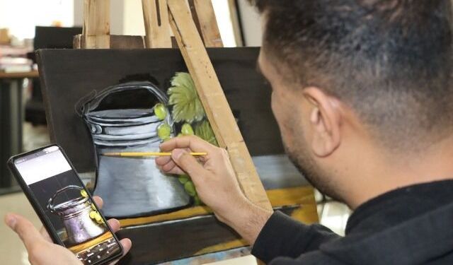 KARAMEK RESİM KURSUYLA YETENEKLER KEŞFEDİLİYOR