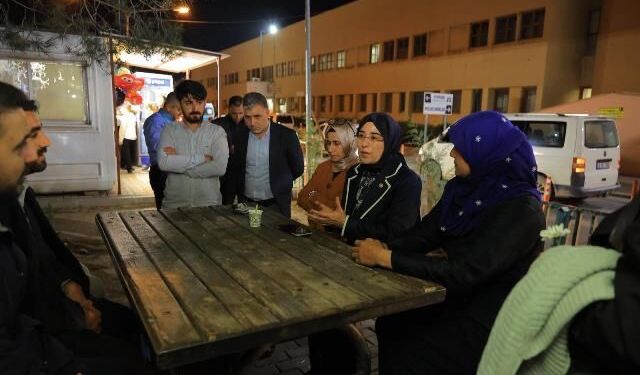 Milletvekili Yazmacı, Siverek’te silahlı saldırıda yaralanan öğretmen ve öğrencileri hastanede ziyaret etti