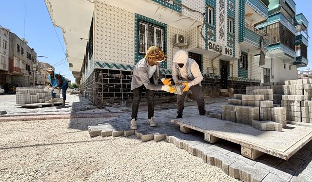 Eyyübiye’de Yol Yapım Seferberliği Hız Aldı