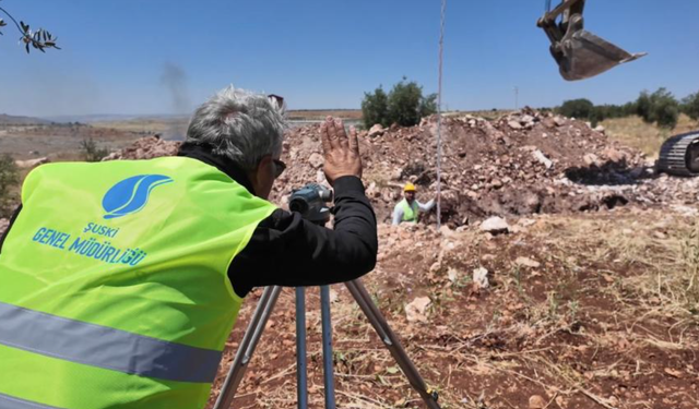 ŞUSKİ'den Halfeti'de Altyapı Hamles