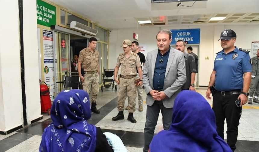 Vali Şıldak, Siverek Devlet Hastanesini Denetledi