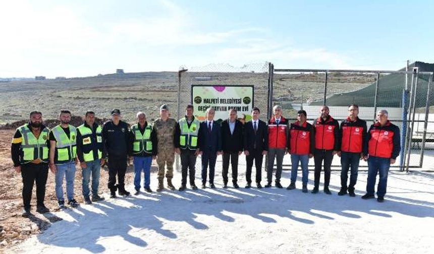 Vali Şıldak, Halfeti Hayvan Bakım Evini İnceledi