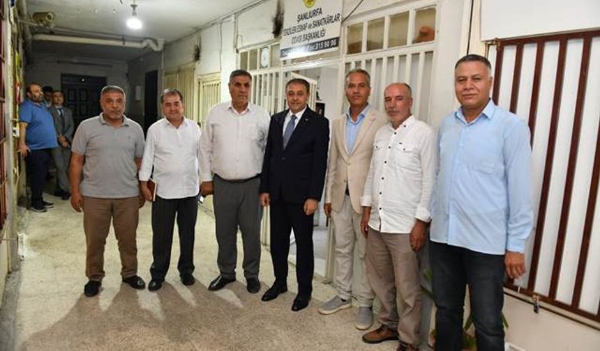 VALİ ŞILDAK, MESLEK GRUPLARI ZİYARETLERİNE DEVAM EDİYOR