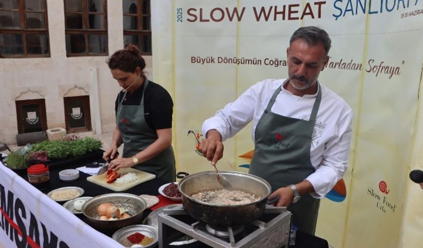 ŞANLIURFA’DA “SLOW WHEAT 2025” COŞKUSU