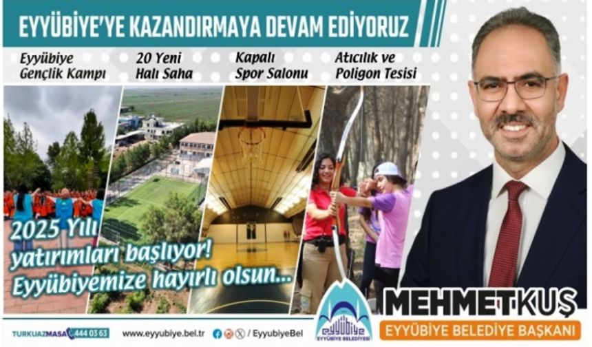EYYÜBİYE’DE GENÇLİĞE DEV YATIRIM