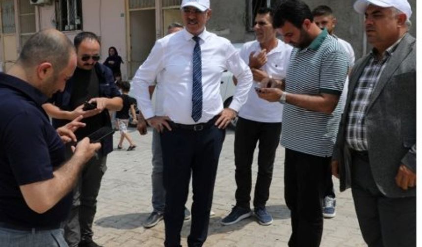 Kurtuluş mahallesi sakinleri Eyyubiye belediye başkanı Mehmet Kuş’a teşekkür etti