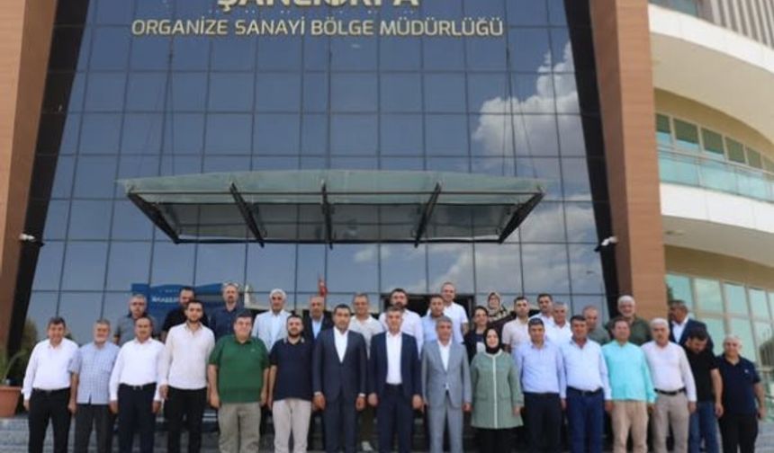 AK Parti İl Başkanı Günbegi'den OSB’ye Ziyaret