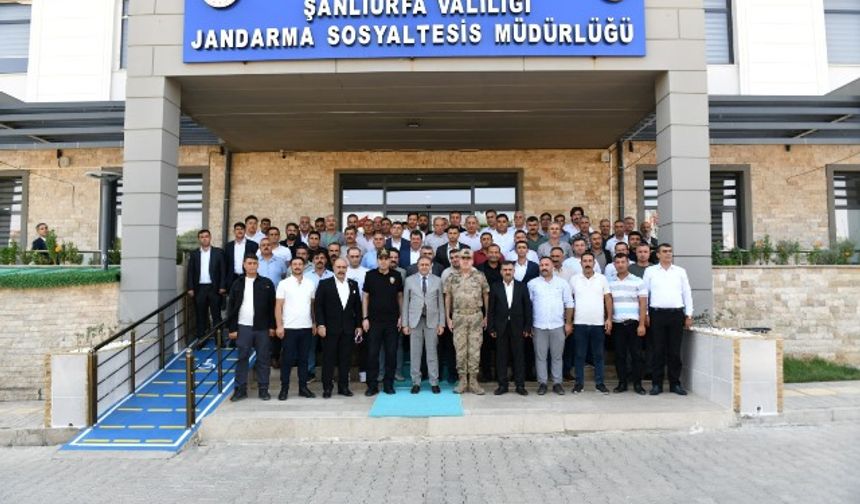 VALİ ŞILDAK GÜVENLİK KORUCULARIYLA BULUŞTU
