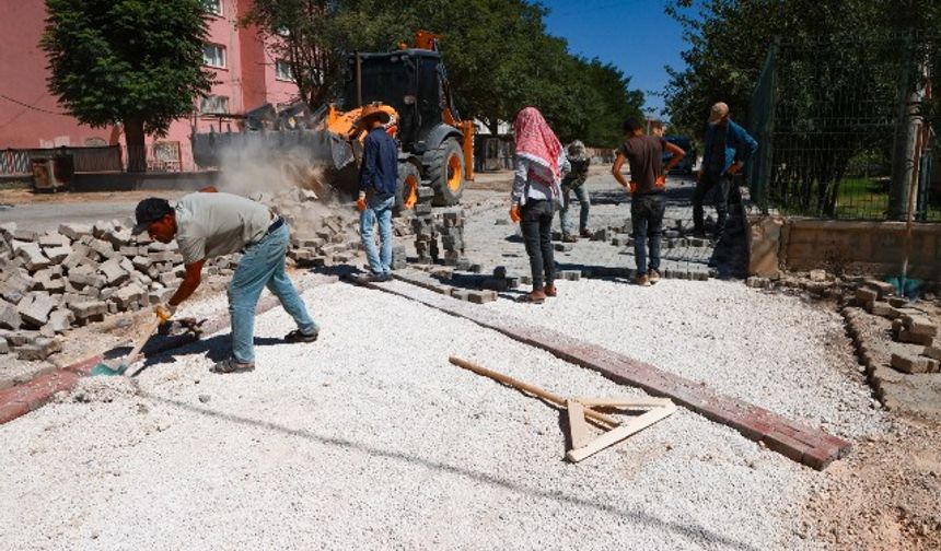 HARRAN'DA ÜST YAPI ÇALIŞMALARI DEVAM EDİYOR