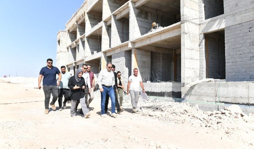 ŞANLIURFA’DA YATIRIMLAR HIZ KESMEDEN DEVAM EDİYOR