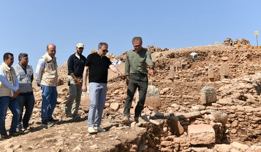 VALİ ŞILDAK KARAHANTEPE VE GÖBEKLİTEPE’Yİ İNCELEDİ